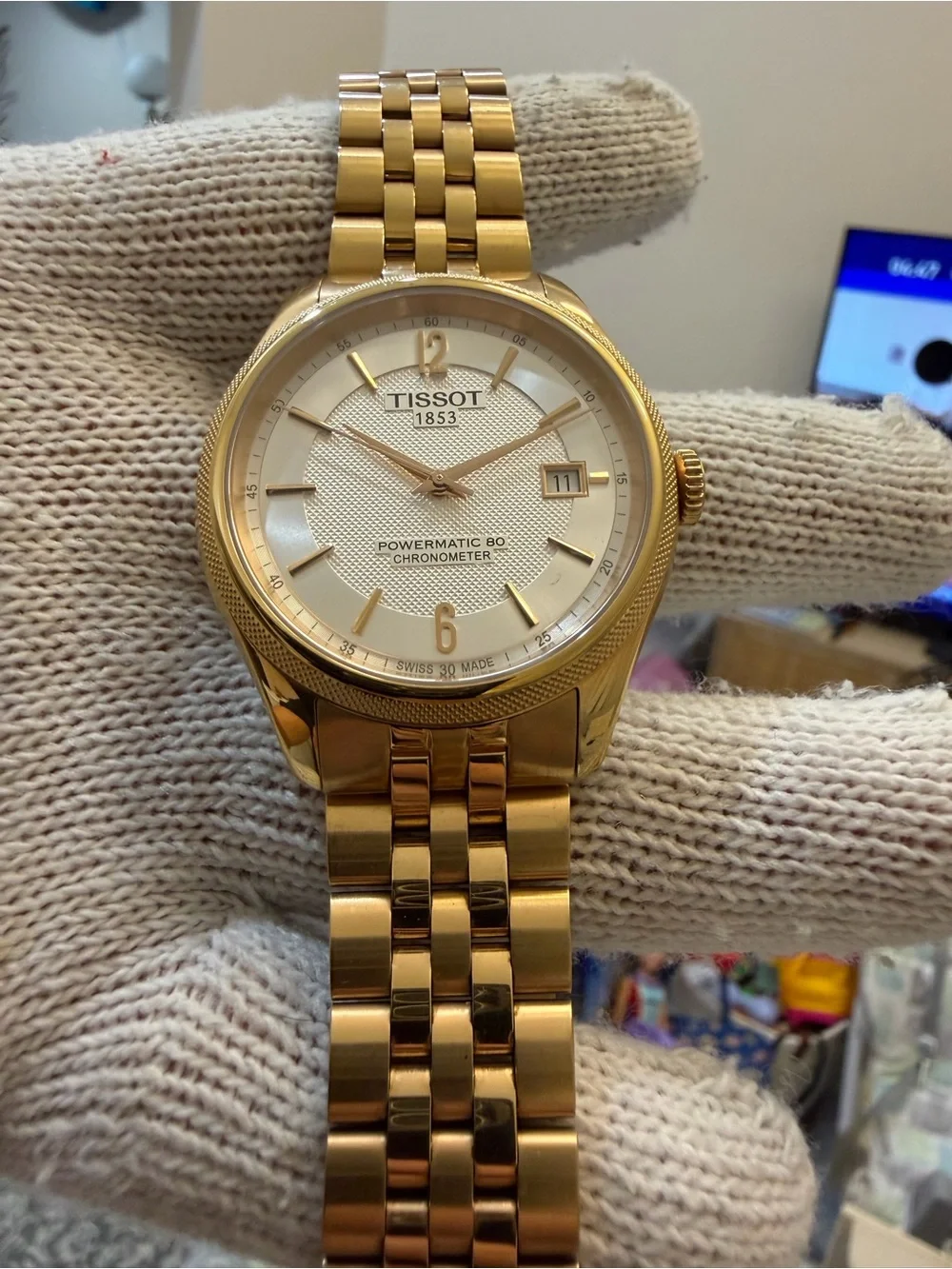 Tissot Ballade Powermatic 80 COSC Men's Watch Rose Gold Automatic T1084083303700